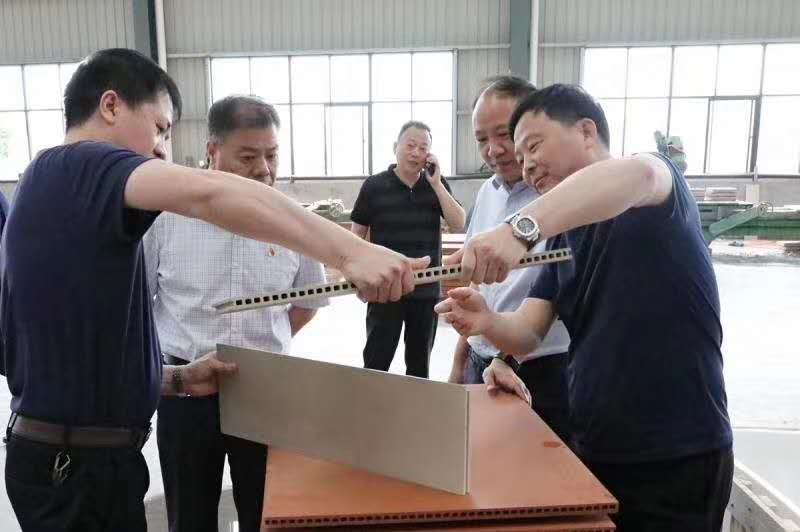 新產品【陶板幕墻】已上線，歡迎中共縣委于書記來河南眾光調研
